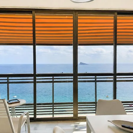 아파트 Despierta Frente Al Mar Primera Linea Playa Levante-parking Incluido-edificio Cachirulo